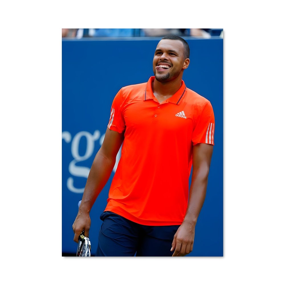 Poster Jo-Wilfried en Sourire